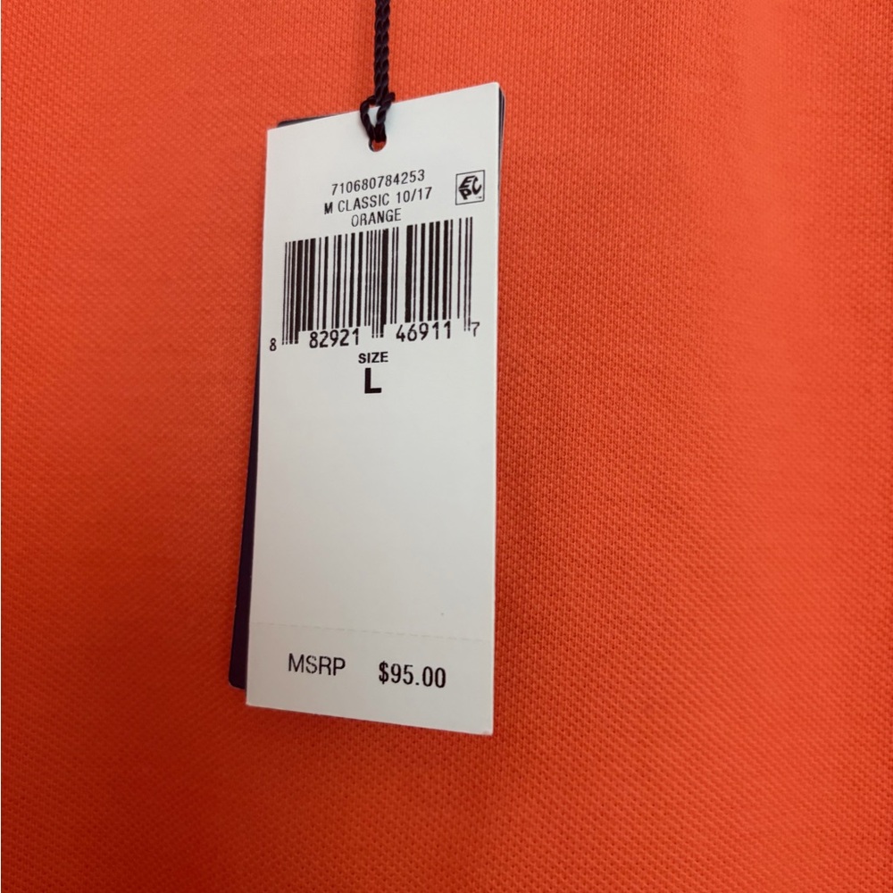 Polo by Ralph Lauren Men's Vibrant Orange Polo NWT - image 3